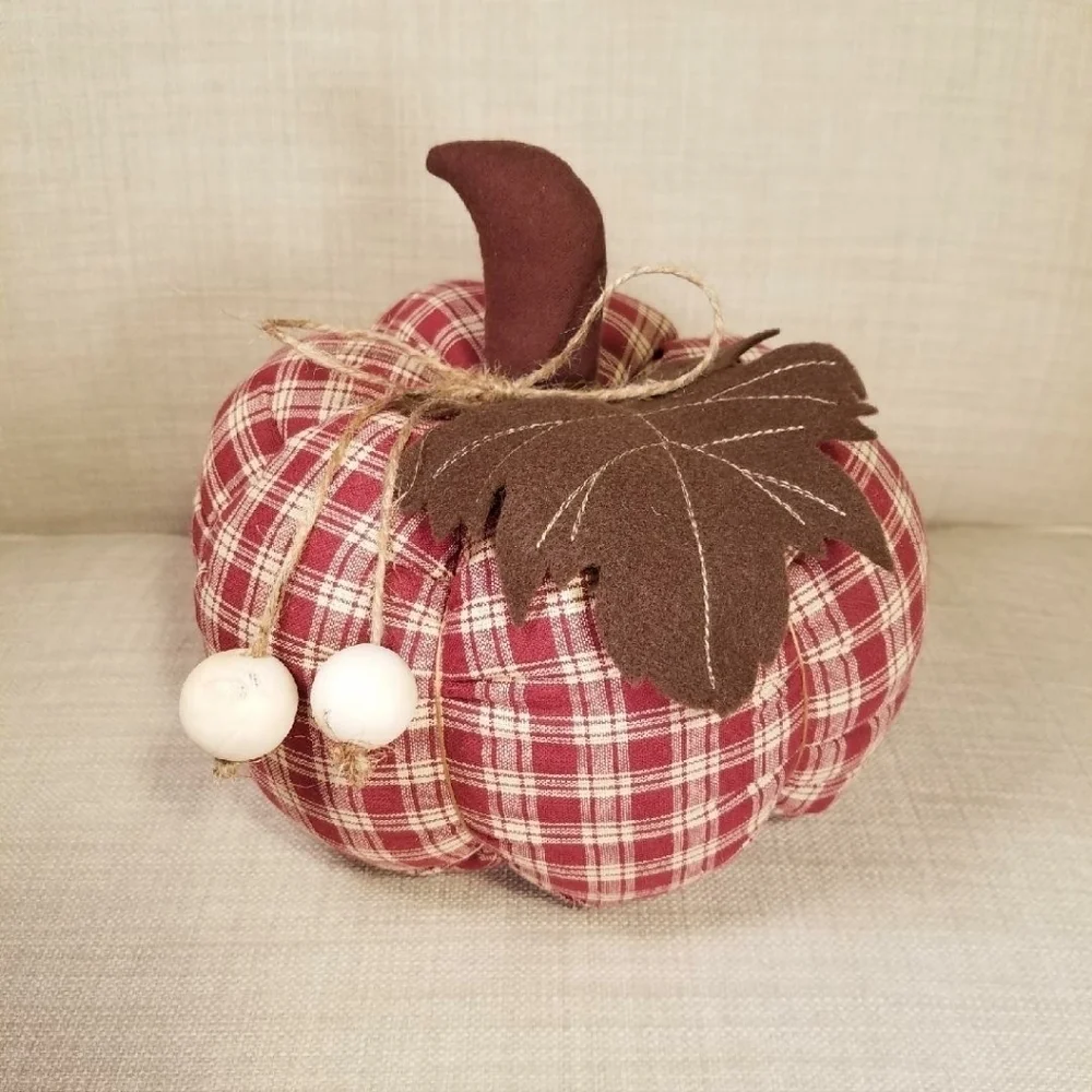 Plush pumpkin set Handmade